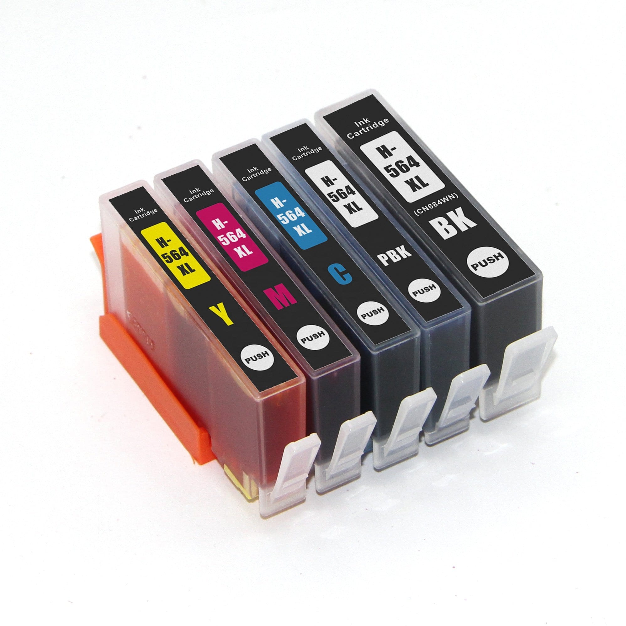 Compatible HP 564XL Set of 5 ink cartridges