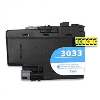 Compatible Brother LC3033 Cyan Ink Cartridge