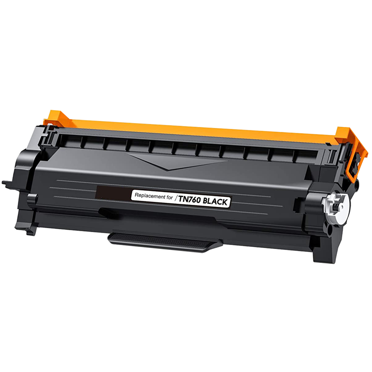 Compatible Brother TN760 Toner Cartridge with Chip